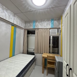 尖沙咀海景大厦整层学生公寓studioA房-理工步行10分，都会大学巴士+步行17分，尖沙咀地铁5分