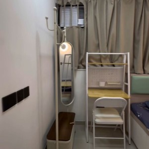 佐敦文汇街文辉楼45室A房studio，八文楼住宅区，理工乘地铁一站直达，都会巴士通勤20分，近高铁站楼下就有巴士