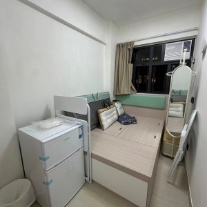 佐敦文汇街文辉楼45室D房studio，八文楼住宅区，理工乘地铁一站直达，都会巴士通勤20分，近高铁站楼下就有巴士
