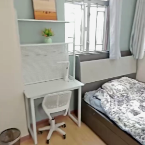 港岛西环安乐大楼01房双窗单人间，仅限女生。电梯洋楼配专业保安，港大步行8分穿地铁免爬楼，四室双卫套间超舒适