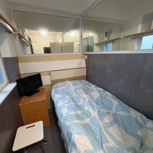铜锣湾百徳新街珠城大厦3号studio，独卫单间海景房，铜锣湾站步行2分钟，港大地铁直达14分钟
