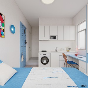 西营盘升楷大厦独卫studio3B04/05号房，港大步行600米即达，西半山尊贵生活圈生活品质极高