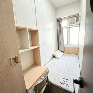 油尖旺鸿达学生公寓B室两室一厅套房，理工步行800米，步行2分进尖沙咀站，公寓带健身房大阳台，学习生活两相宜