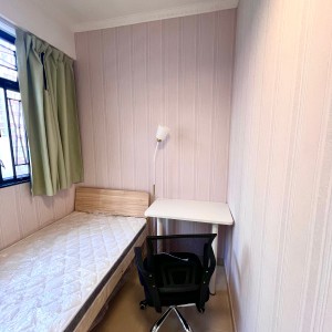 深水埗北河街龙安大厦F室C房，三室一厅套房，步行2分进深水埗站，城大浸会20分钟通勤，传统住宅区居住安心带安保