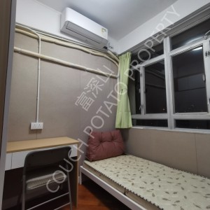 油麻地金堂大厦高层单人间6号房，限女生，油麻地站步行4分，城大浸会4站地铁，油麻地极高性价比生活圈