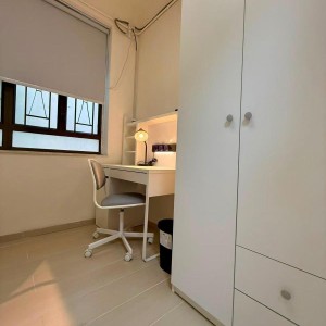 铜锣湾兰芳道单人间，铜锣湾站步行2分，港大通勤15分，欧式简约风装修，公区空间大