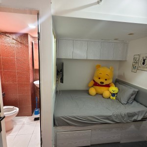 尖沙咀温莎大厦studioG室A房，1分钟即达尖沙咀站，理工只要步行700米！一房一厅推窗见海景