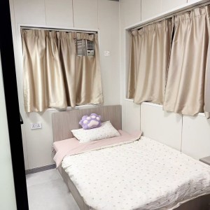 九龙衙前塱道studio小房，空间紧凑设施齐全独立卫浴，宋皇台站步行2分，城大浸会20分钟内，家具家电齐全