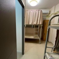 佐敦文耀樓43室，10个床位，4房2卫1厨，家具家电齐全，柯士甸站步行5分，佐敦步行12分，楼下巴士总站步行2分