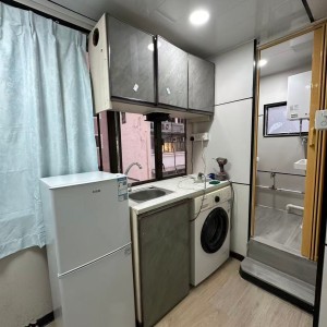 尖沙咀堪富利士大厦studio，理工步行10分，尖沙咀站步行1分，交通超便利,18平超大独享空间