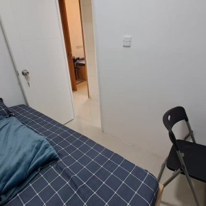 粉岭碧湖花园女生宿舍单人间F房，套房有双卫1浴1厨，粉岭碧湖商场生活圈，500米内商场餐饮遍布