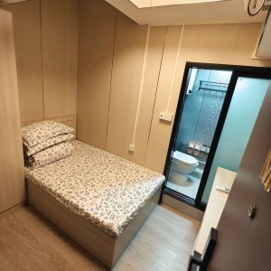旺角道28号独卫studioM房，拎包入住，旺角站步行3分，旺角东步行4分，九龙4校15分钟通勤