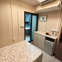 旺角道28号独卫studioM房，拎包入住，旺角站步行3分，旺角东步行4分，九龙4校15分钟通勤