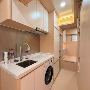 旺角新填地街223号A房独卫studio，日式木质装修超多柜子收纳，家具家电齐全，旺角站步行3分的黄金地段