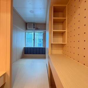 旺角新填地街223号C房独卫studio，日式木质装修超多柜子收纳，家具家电齐全，旺角站步行3分的黄金地段