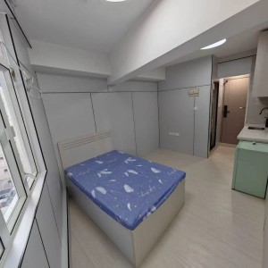 佐敦弥敦道平安大厦电梯洋房，独卫精装studioB房，油麻地/佐敦站步行5分，理工城大浸会通勤超方便