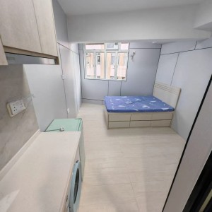 佐敦弥敦道平安大厦电梯洋房，独卫精装studioB房，油麻地/佐敦站步行5分，理工城大浸会通勤超方便