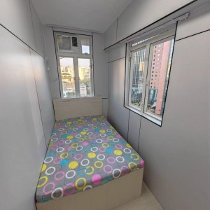 佐敦弥敦道平安大厦电梯洋房，独卫精装studioC房，油麻地/佐敦站步行5分，理工城大浸会通勤超方便